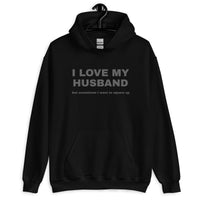 Load image into Gallery viewer, I love my husband Unisex Hoodie
