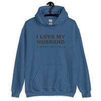 Load image into Gallery viewer, I love my husband Unisex Hoodie
