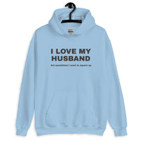 Load image into Gallery viewer, I love my husband Unisex Hoodie
