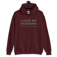 Load image into Gallery viewer, I love my husband Unisex Hoodie
