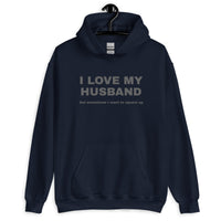Load image into Gallery viewer, I love my husband Unisex Hoodie
