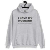 Load image into Gallery viewer, I love my husband Unisex Hoodie

