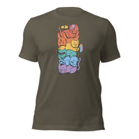 Load image into Gallery viewer, LGBTQ Cats Unisex t-shirt
