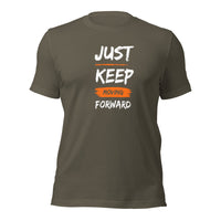 Load image into Gallery viewer, Just Keep Moving Unisex t-shirt
