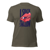 Load image into Gallery viewer, I Suck &amp; Swallow Unisex t-shirt
