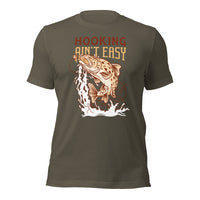 Load image into Gallery viewer, Hooking Ain&#39;t Easy Unisex t-shirt
