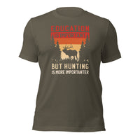 Load image into Gallery viewer, Hunting is More Important Unisex T-Shirt

