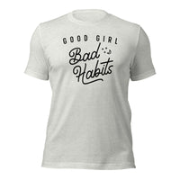 Load image into Gallery viewer, Good Girls Bad Habits Unisex t-shirt
