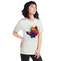 Load image into Gallery viewer, Colorful BearUnisex t-shirt

