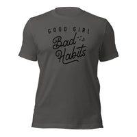 Load image into Gallery viewer, Good Girls Bad Habits Unisex t-shirt
