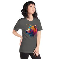 Load image into Gallery viewer, Colorful BearUnisex t-shirt
