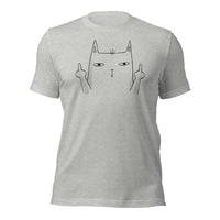Load image into Gallery viewer, F*ck Off Kitty Unisex t-shirt
