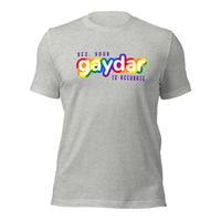 Load image into Gallery viewer, Gaydar Unisex t-shirt
