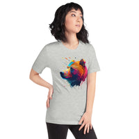 Load image into Gallery viewer, Colorful BearUnisex t-shirt
