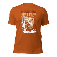 Load image into Gallery viewer, Hooking Ain&#39;t Easy Unisex t-shirt
