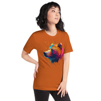 Load image into Gallery viewer, Colorful BearUnisex t-shirt
