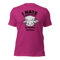 Load image into Gallery viewer, Hate Morning N People Unisex T-Shirt
