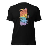 Load image into Gallery viewer, LGBTQ Cats Unisex t-shirt
