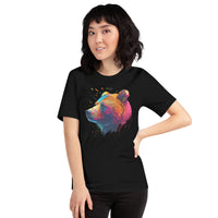 Load image into Gallery viewer, Colorful BearUnisex t-shirt
