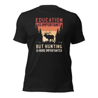 Load image into Gallery viewer, Hunting is More Important Unisex T-Shirt
