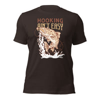 Load image into Gallery viewer, Hooking Ain&#39;t Easy Unisex t-shirt
