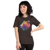 Load image into Gallery viewer, Colorful BearUnisex t-shirt
