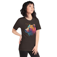 Load image into Gallery viewer, Colorful BearUnisex t-shirt
