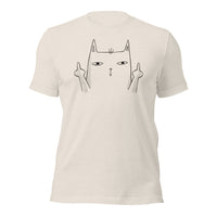 Load image into Gallery viewer, F*ck Off Kitty Unisex t-shirt
