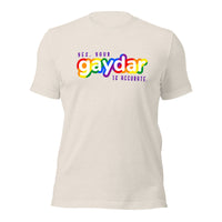 Load image into Gallery viewer, Gaydar Unisex t-shirt
