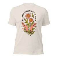 Load image into Gallery viewer, Bloom When It&#39;s Right Unisex t-shirt
