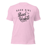 Load image into Gallery viewer, Good Girls Bad Habits Unisex t-shirt
