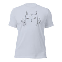 Load image into Gallery viewer, F*ck Off Kitty Unisex t-shirt
