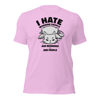 Load image into Gallery viewer, Hate Morning N People Unisex T-Shirt
