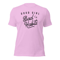 Load image into Gallery viewer, Good Girls Bad Habits Unisex t-shirt
