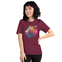 Load image into Gallery viewer, Colorful BearUnisex t-shirt
