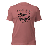 Load image into Gallery viewer, Good Girls Bad Habits Unisex t-shirt
