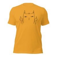 Load image into Gallery viewer, F*ck Off Kitty Unisex t-shirt
