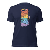Load image into Gallery viewer, LGBTQ Cats Unisex t-shirt
