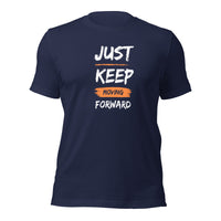 Load image into Gallery viewer, Just Keep Moving Unisex t-shirt
