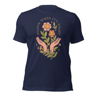 Load image into Gallery viewer, Bloom When It&#39;s Right Unisex t-shirt
