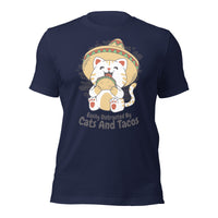 Load image into Gallery viewer, Cats and Tacos Unisex t-shirt
