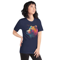 Load image into Gallery viewer, Colorful BearUnisex t-shirt
