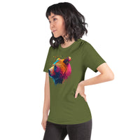 Load image into Gallery viewer, Colorful BearUnisex t-shirt
