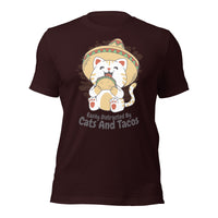 Load image into Gallery viewer, Cats and Tacos Unisex t-shirt
