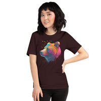 Load image into Gallery viewer, Colorful BearUnisex t-shirt
