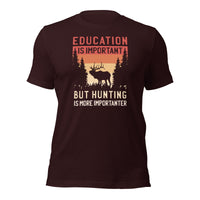 Load image into Gallery viewer, Hunting is More Important Unisex T-Shirt
