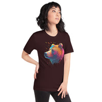 Load image into Gallery viewer, Colorful BearUnisex t-shirt
