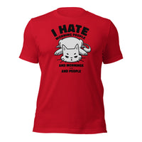 Load image into Gallery viewer, Hate Morning N People Unisex T-Shirt

