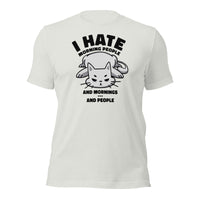 Load image into Gallery viewer, Hate Morning N People Unisex T-Shirt
