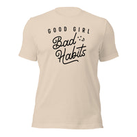 Load image into Gallery viewer, Good Girls Bad Habits Unisex t-shirt
